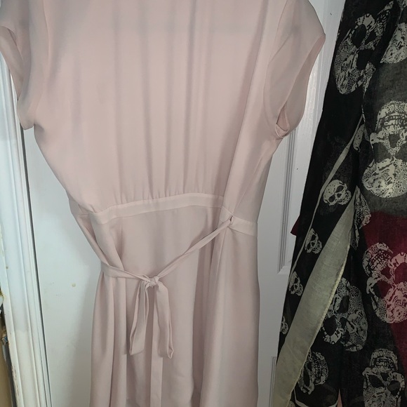 ARITZIA SUNDAYS BEST WRAP DRESS IN COLOUR SAVOY - Picture 4 of 4